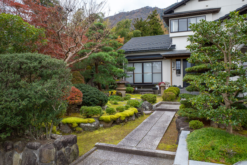 Japan for the 9th time - Oct and Nov 2019 - People have made a real effort with their gardens. It is now illegal in Japan to take a photo like this. People recently got arrested for doing this i