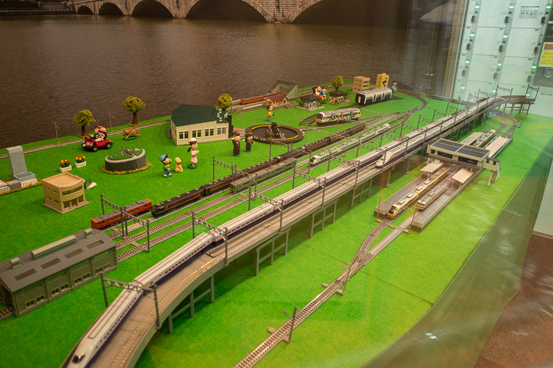Japan for the 9th time - Oct and Nov 2019 - The train station has a diorama of the train station. This is 100 percent accurate.