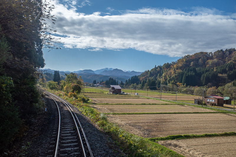 Japan for the 9th time - Oct and Nov 2019 - Those mountains you can just see in the distance have a lot of snow on the top, despite not being that high. I missed 3 earlier opportunities to get a