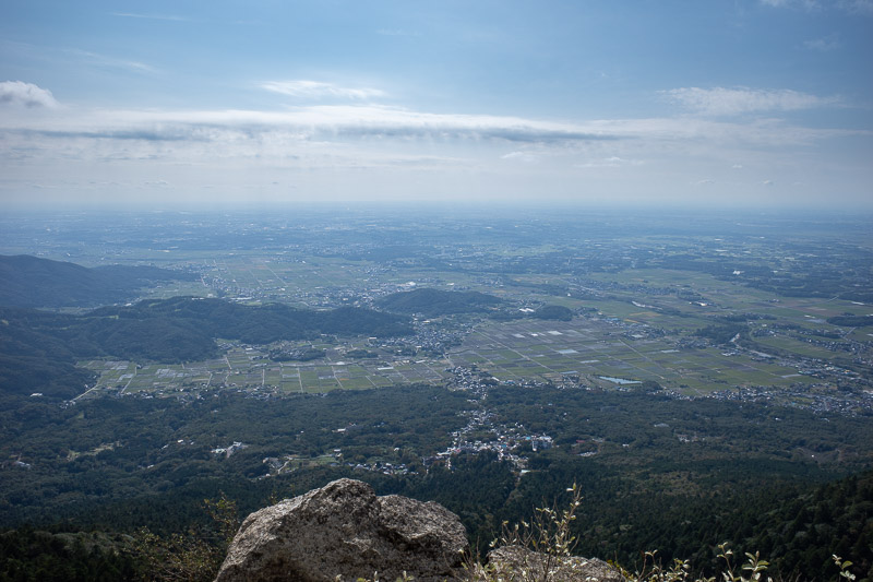 Japan-Tokyo-Hiking-Mount Tsukuba - The view. I culled a lot. Some of that haze is farmer smoke. I think I saw on the tv news this morning a smoke warning.