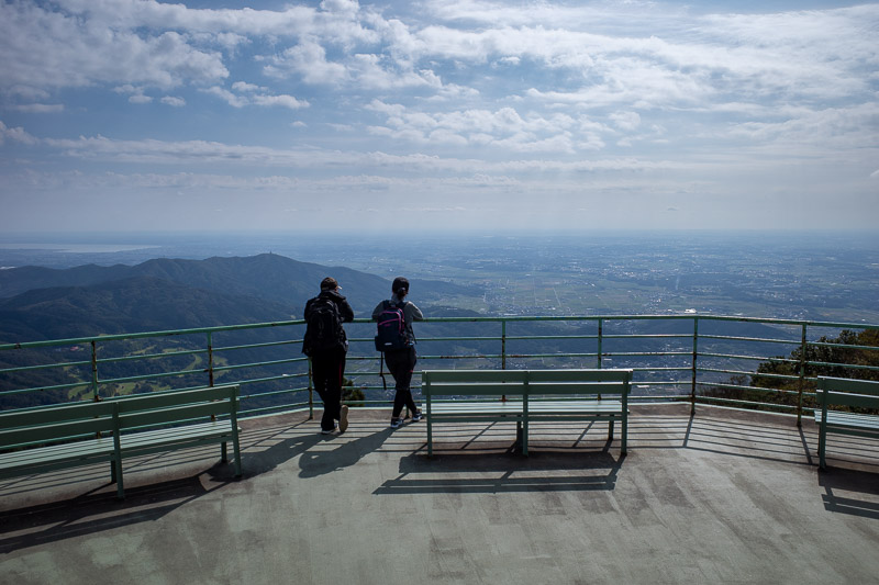 Japan-Tokyo-Hiking-Mount Tsukuba - If you get off the cable car and buy a block of honeycomb, this is your view.