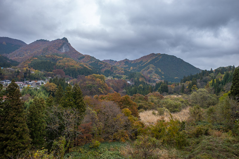 Japan for the 9th time - Oct and Nov 2019 - Getting close to Yamadera, also getting very cloudy.