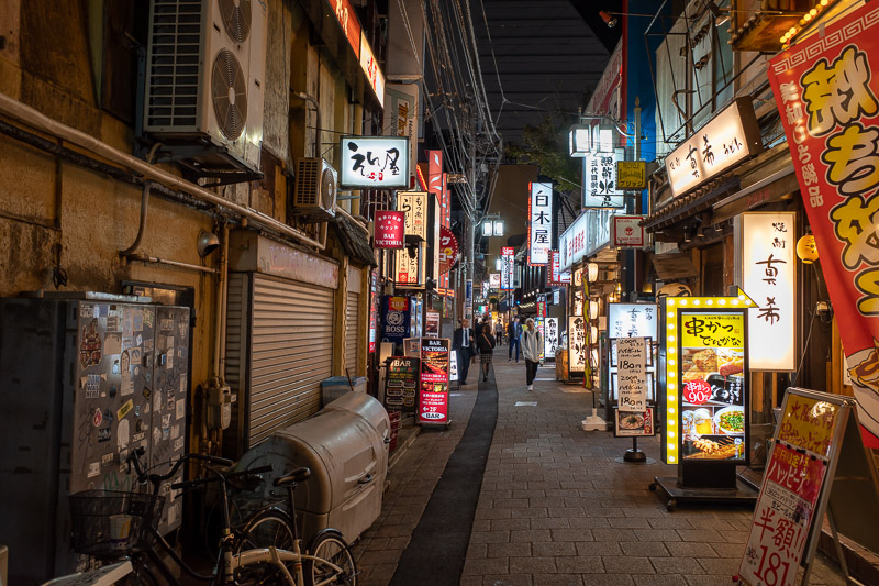 Japan-Tokyo-Nakano-Curry - There are many little alleyways running in every direction, lots and lots of restaurants.