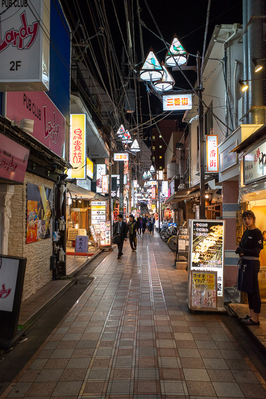 Japan-Tokyo-Nakano-Curry - Here, another alleyway.