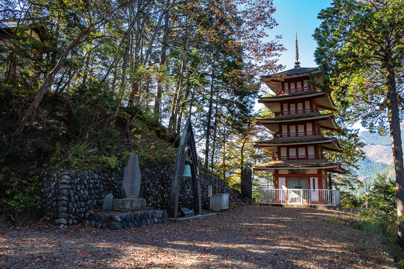 Japan-Hiking-Okutama-Mount Gozenyama - Nice shrine, but too many trees, no view.