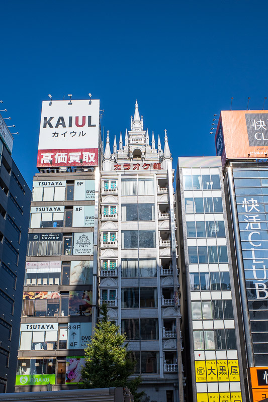 Japan for the 9th time - Oct and Nov 2019 - I never noticed the 'church' on top of this building before.