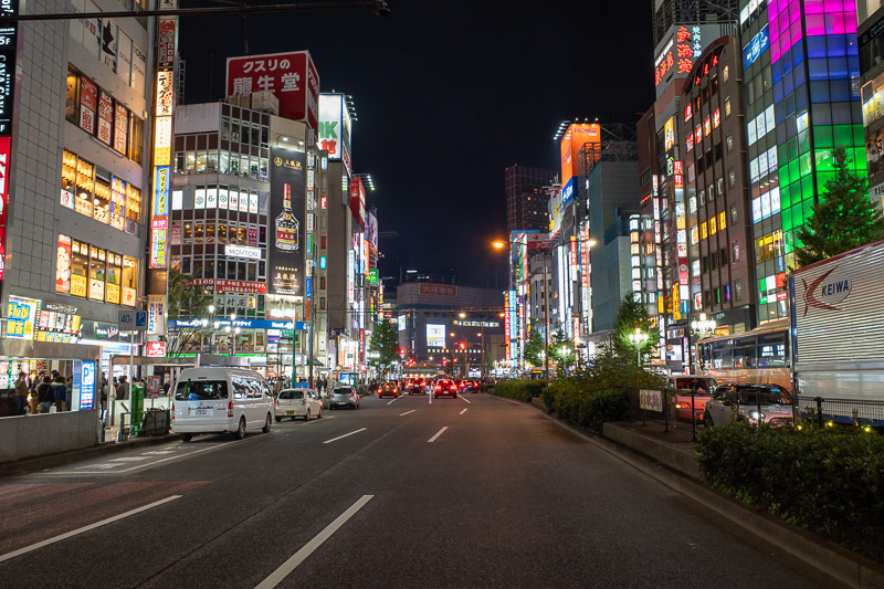 Japan for the 9th time - Oct and Nov 2019 - Another road crossing on my way back to the hotel. I still have 3 more nights to take Shinjuku neon shots. Need to space it out!
