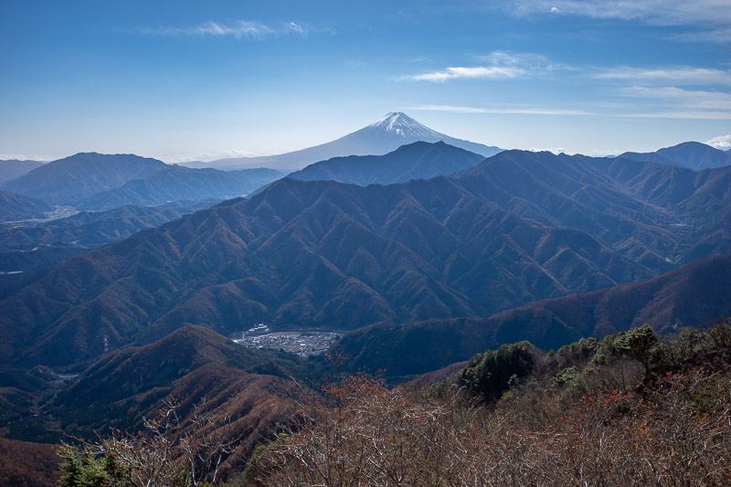 Japan-Tokyo-Hiking-Sasago-Mount Takigoyama - Another of Fujisan, more to come! You dont just climb up a mountain to get Fuji views and not go overboard.