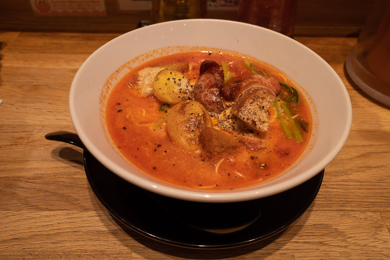 Japan for the 9th time - Oct and Nov 2019 - Here it is, gorgon-rizo-ramen-tomaten-san. Highly recommended. You can find it in the bottom of the cinema complex at the end of Godzilla street.