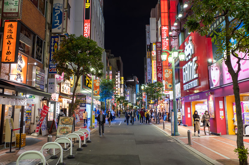 Japan for the 9th time - Oct and Nov 2019 - Just a random street in Shinjuku. Tonights pics will feature many random pics of streets.