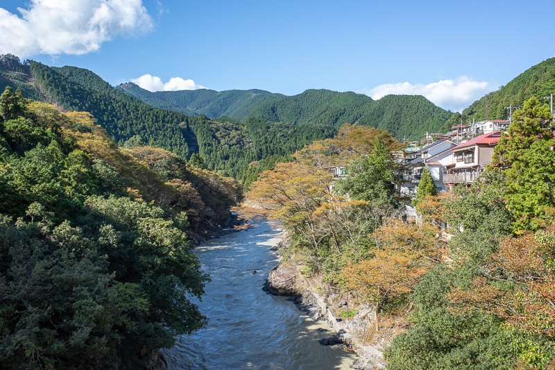 Japan-Tokyo-Hiking-Iwatakeishiyama - I have taken a photo from this exact spot before. Last time it was later in the month and a lot more colorful. It is still quite the site to behold ev