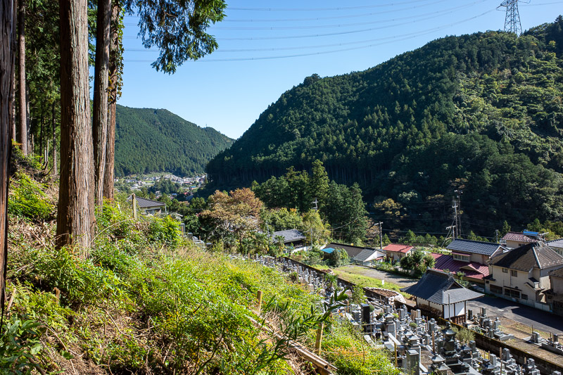Japan for the 9th time - Oct and Nov 2019 - Finding the start of the trail was harder than expected. It is directly behind the train station, alongside the cemetery. There is a sign but its hidd