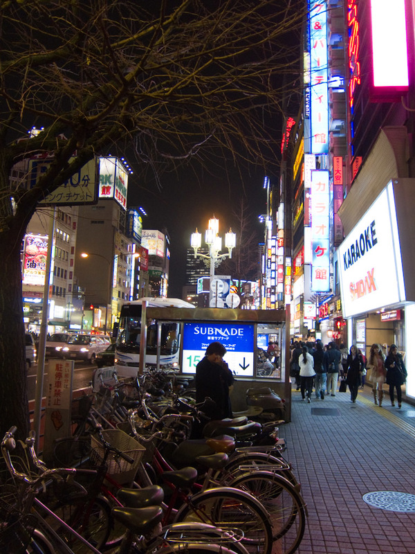 Japan-Tokyo-Shinjuku-Neon - Redundant neon photo.