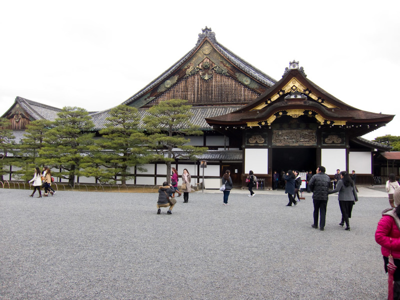 Japan-Kyoto-Nijo-Castle-Ramen - This is a real castle...Nijo castle. No photos allowed inside cause it has 500 year old fabric paintings. You have to take your shoes off and put ridi