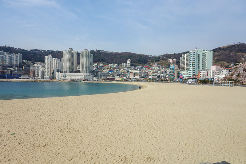 Korea-Busan-Beach-Songdo - Songdo beach, comes in at #3 presumably because of the lack of subway proximity. Very nice beach though.