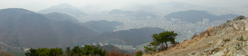 Korea-Busan-Hiking-Gudeoksan - This panorama has been included in the panoramas section you can access from the menu at the left.