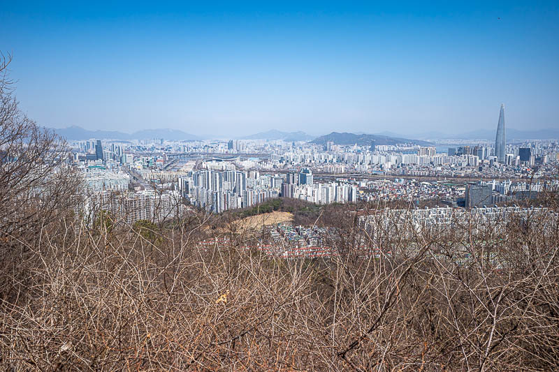Korea-Seoul-Hiking-Guryongsan - Last view shot for today.