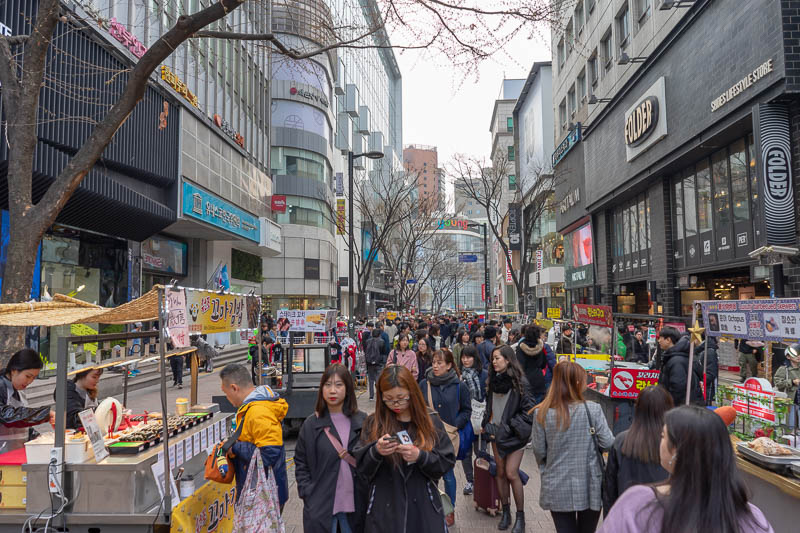 Korea-Seoul-Myeondong-Shopping - After killing for as long as I could, I mean killing as much time as I could out at Lotte world tower amusement park, I returned to Myeongdong, which 
