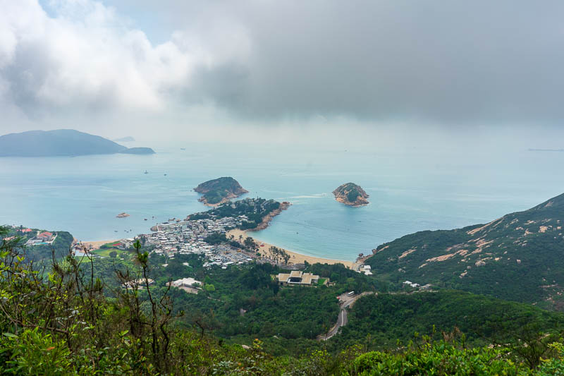 Korea - HK - China - KORKONG! - I think that area is called Shek O, there is a big golf club white colored pants only area to the left.