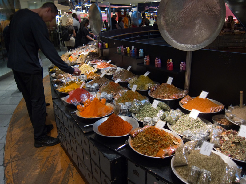 France-Gare Du Nord-Eurostar-Bastille Day-Parade - The spice market part of the store was great though, and smells fantastic.