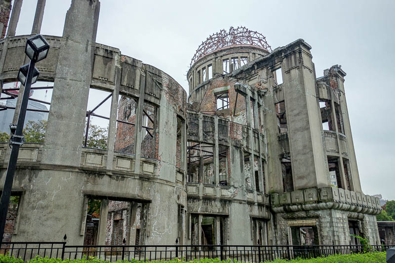 news - I visited all the a-bomb historical monuments on a very rainy day and got saturated. Yet not as saturated as I would get the next day. I was actually 