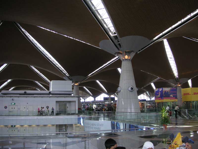 Malaysia-KLIA-Airport - Kuala Lumpur Check in hall