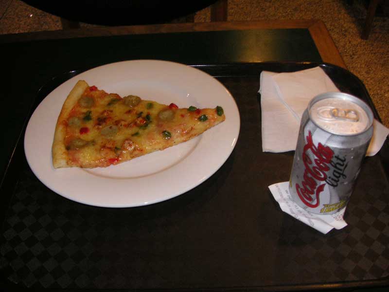 Malaysia-KLIA-Airport - Lunch/Dinner - I eat when bored, this was poor quality, diet coke tasted weird, like Dr Pepper, cost about $5 and was probably only worth $1