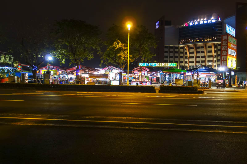 A full lap of Taiwan in March 2017 - This is where the mega night market is supposed to be, at this point I still thought it might be hiding, it wasnt.