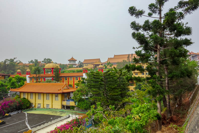 Taiwan-Kaohsiung-Fo Guang Shan-Buddha - Bonus view of monastery area.