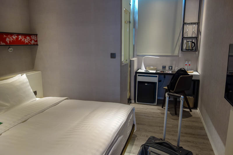 Taiwan-Kaohsiung-Tainan-Bullet Train - Here is my hotel room. Smaller than the last, but very modern.